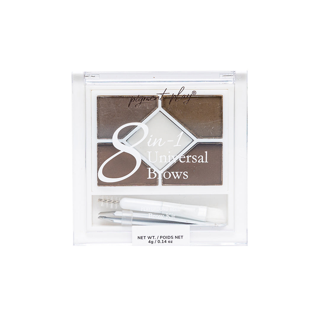 Pigment Play 8-In-1 Brow Kit - Universal Brows