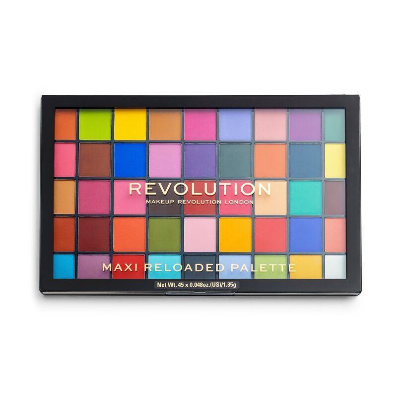 Makeup Revolution Maxi Reloaded Monster Mattes Eyeshadow Palette - HOK Makeup