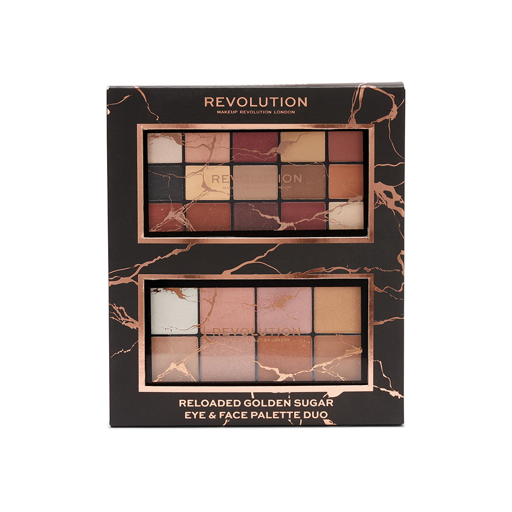 Makeup Revolution Reloaded Golden Sugar Eye & Face Palette Set