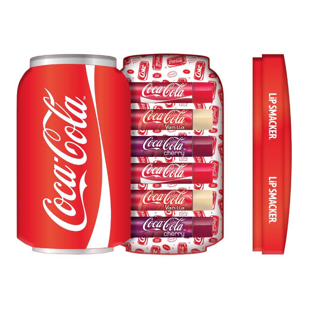 Lip Smacker Coca Cola Lip Balm Tin Box 6pcs