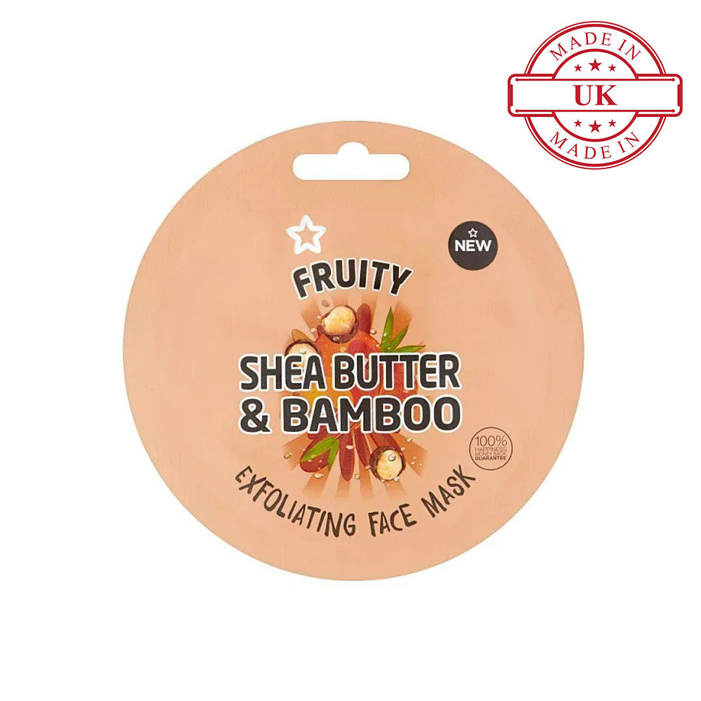 Superdrug Fruity Shea Butter and Bamboo Exfoliating Face Mask